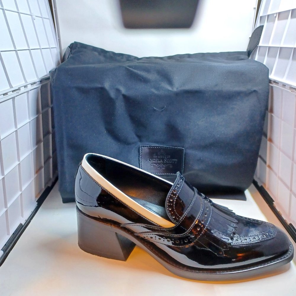 Miss Juliette Loafer - Black Size 39 (worn once) - the Office of Angela Scott